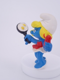 Schtroumpfette qui cuisine - photo