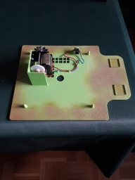 Moulin motorisé et décors - photo