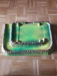 Moulin motorisé et décors - photo