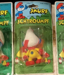 Décoration de Noël - Schtroumpf skieur - photo