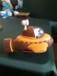 Sous-marin Schtroumpf - photo