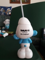 Bouteille d\'eau Schtroumpf Maladroit - photo