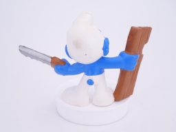 Schtroumpf menuisier - photo