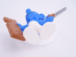 Schtroumpf menuisier - photo