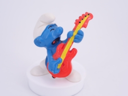 Schtroumpf guitariste - photo