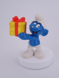 Schtroumpf avec cadeau - photo