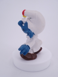 Schtroumpf à la bougie - photo