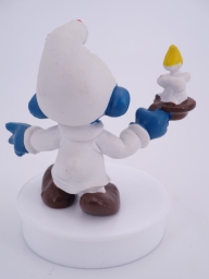 Schtroumpf à la bougie - photo