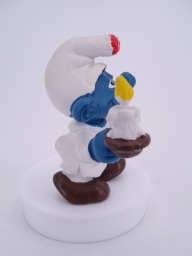 Schtroumpf à la bougie - photo