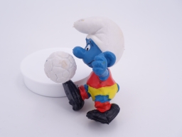 Schtroumpf footballeur - photo