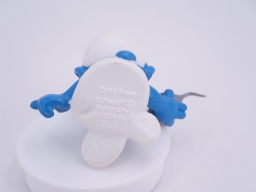 Schtroumpf yoga avec souris - photo