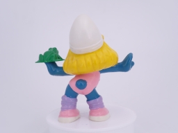 Schtroumpfette aérobic avec grenouille - photo