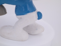 Schtroumpf félicitations avec éléphant - photo