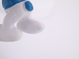 Schtroumpf félicitations avec cochon - photo