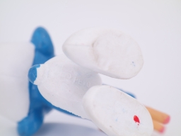 Schtroumpf félicitations avec cochon - photo