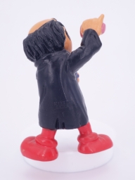 Gargamel avec fioles de laboratoires / verres - photo