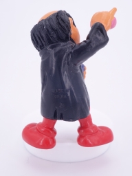 Gargamel avec fioles de laboratoires / verres - photo