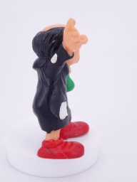 Gargamel avec fioles de laboratoires / verres - photo