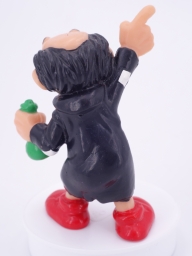 Gargamel avec fioles de laboratoires / verres - photo