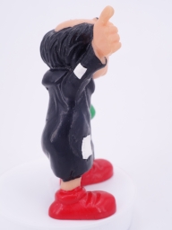 Gargamel avec fioles de laboratoires / verres - photo