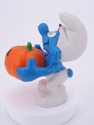 Schtroumpf avec citrouille - photo