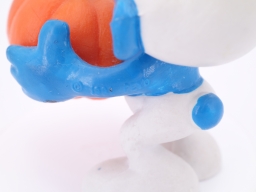 Schtroumpf avec citrouille - photo