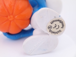 Schtroumpf avec citrouille - photo