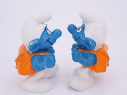 Schtroumpf écolier - photo