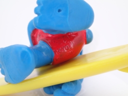 Schtroumpf surfer - photo