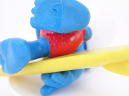 Schtroumpf surfer - photo