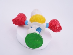 Schtroumpfette pom-pom girl - photo