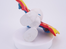 Schtroumpf avec deltaplane - photo