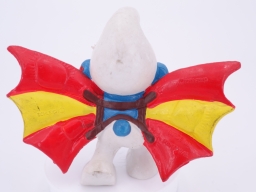 Schtroumpf avec deltaplane - photo