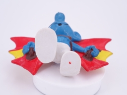 Schtroumpf avec deltaplane - photo