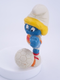 Schtroumpfette footballeuse - photo