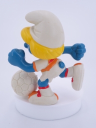 Schtroumpfette footballeuse - photo
