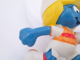 Schtroumpfette footballeuse - photo