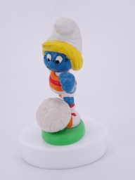 Schtroumpfette footballeuse - photo