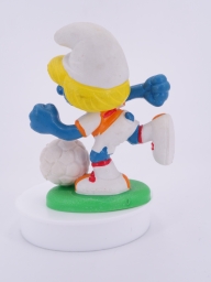 Schtroumpfette footballeuse - photo