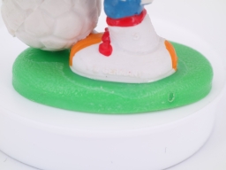 Schtroumpfette footballeuse - photo