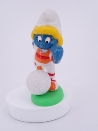 Schtroumpfette footballeuse - photo