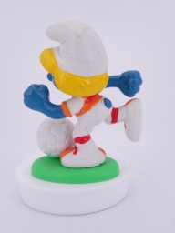 Schtroumpfette footballeuse - photo