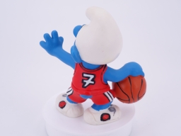 Schtroumpf basketteur - photo
