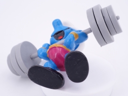 Schtroumpf haltérophile - photo