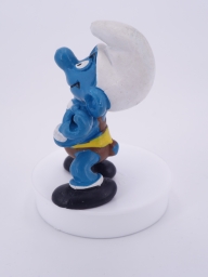 Schtroumpf haltérophile - photo