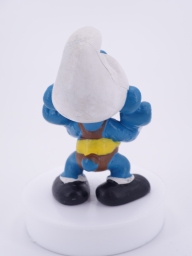 Schtroumpf haltérophile - photo