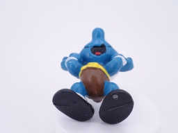 Schtroumpf haltérophile - photo