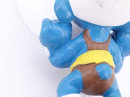 Schtroumpf haltérophile - photo