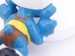 Schtroumpf haltérophile - photo