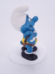 Schtroumpf haltérophile - photo